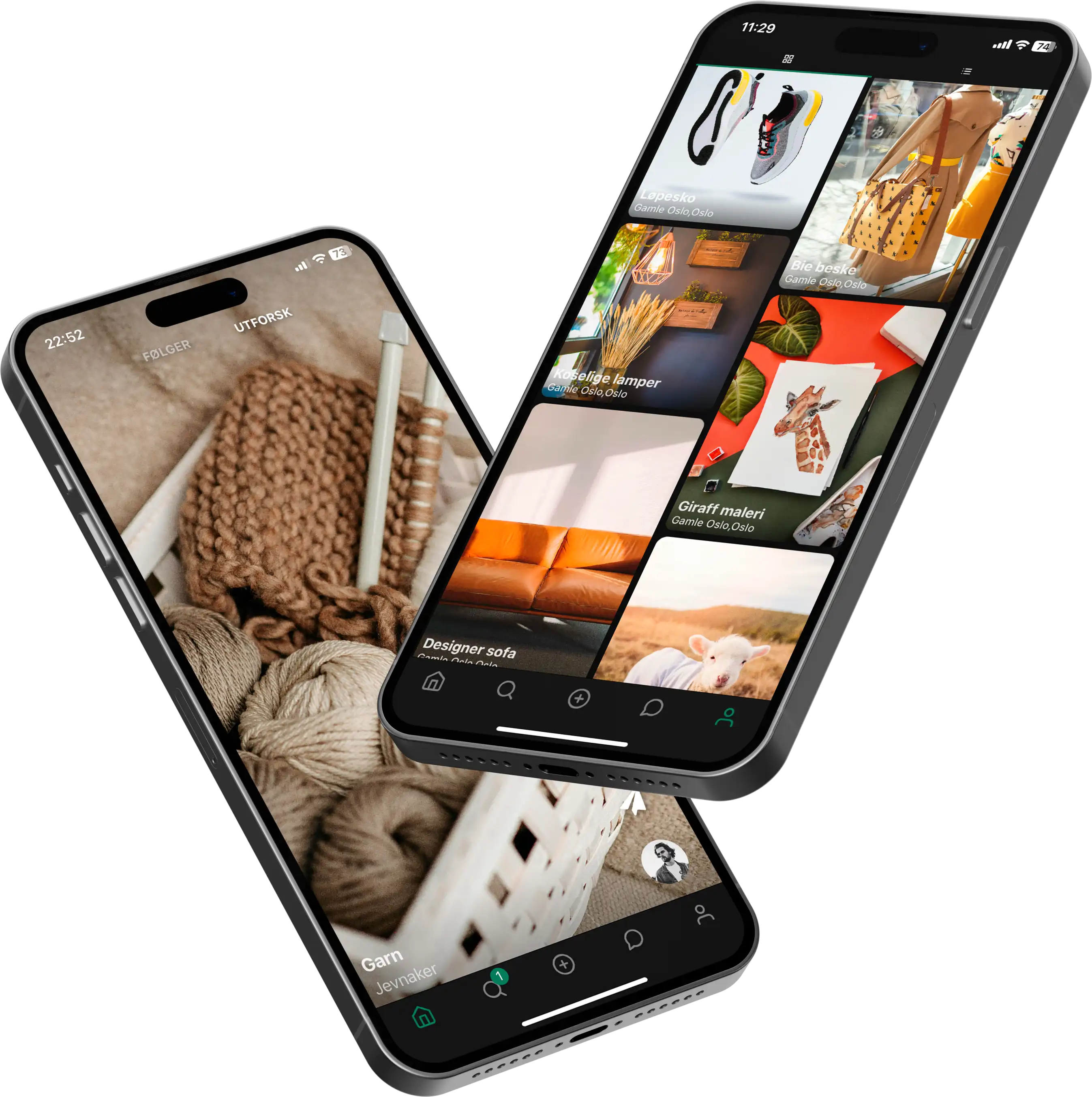 Forhåndsvisning av applikasjonen